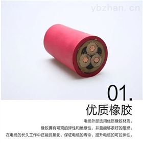 MYPT矿用橡套屏蔽电缆MYPT金属屏蔽电缆