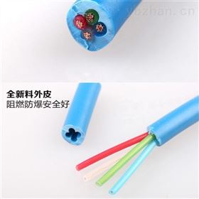 矿用阻燃通信电缆MHYV2*2*7/0.28报价
