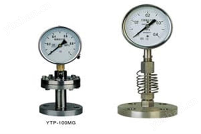 工字型隔膜压力表