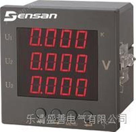 智能三相电压表