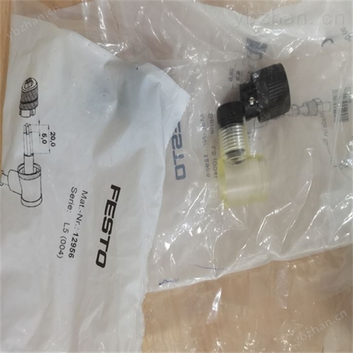 FESTO帶圓形插頭的VSVA標準閥